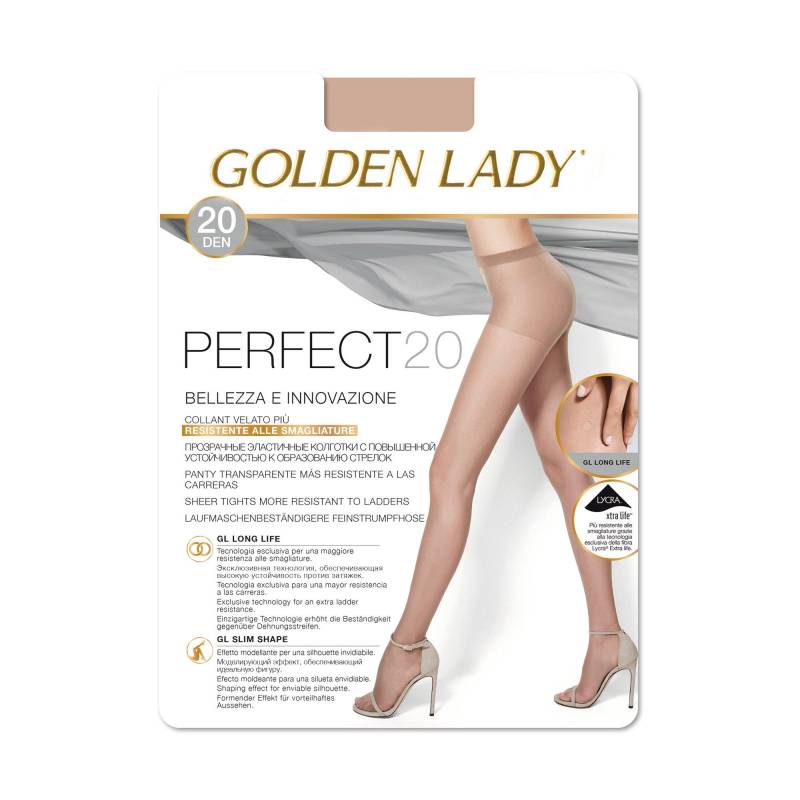 Strumpfhose, 20 Den Damen Nature M von GOLDEN LADY