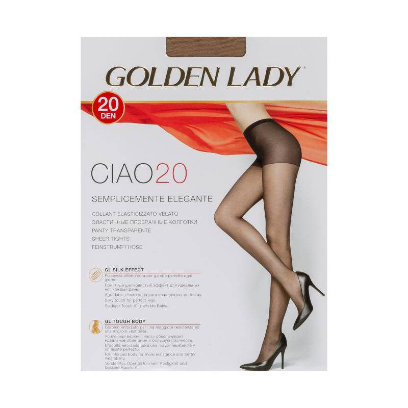 Strumpfhose, 20 Den Damen Nature M von GOLDEN LADY