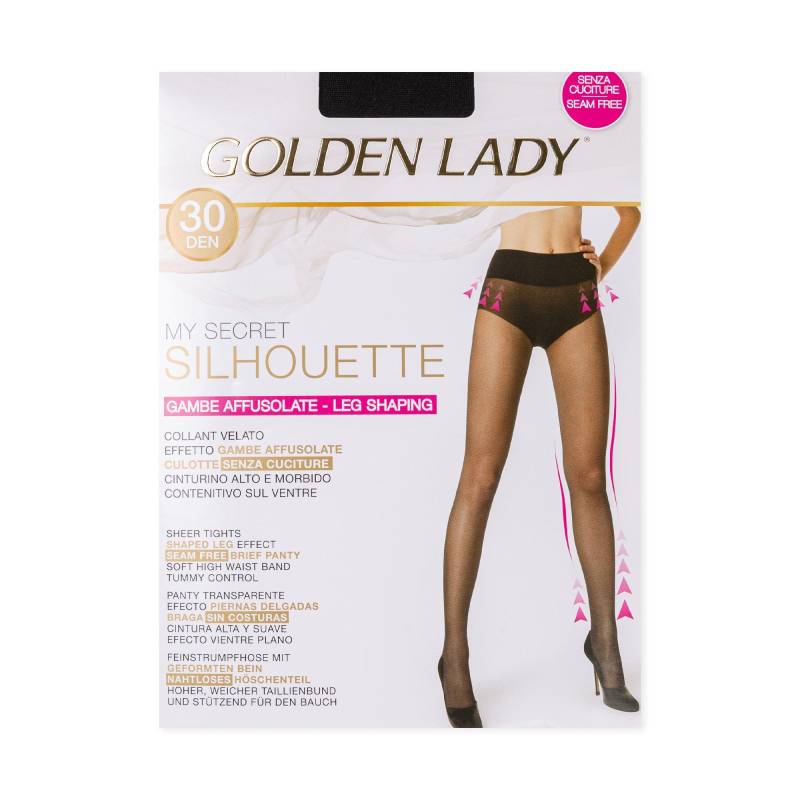 Strumpfhose, 30 Den Damen Black M von GOLDEN LADY