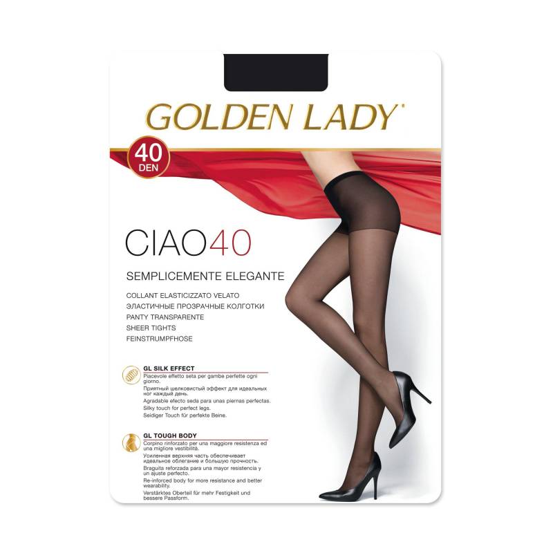 Strumpfhose, 40 Den Damen Black M von GOLDEN LADY