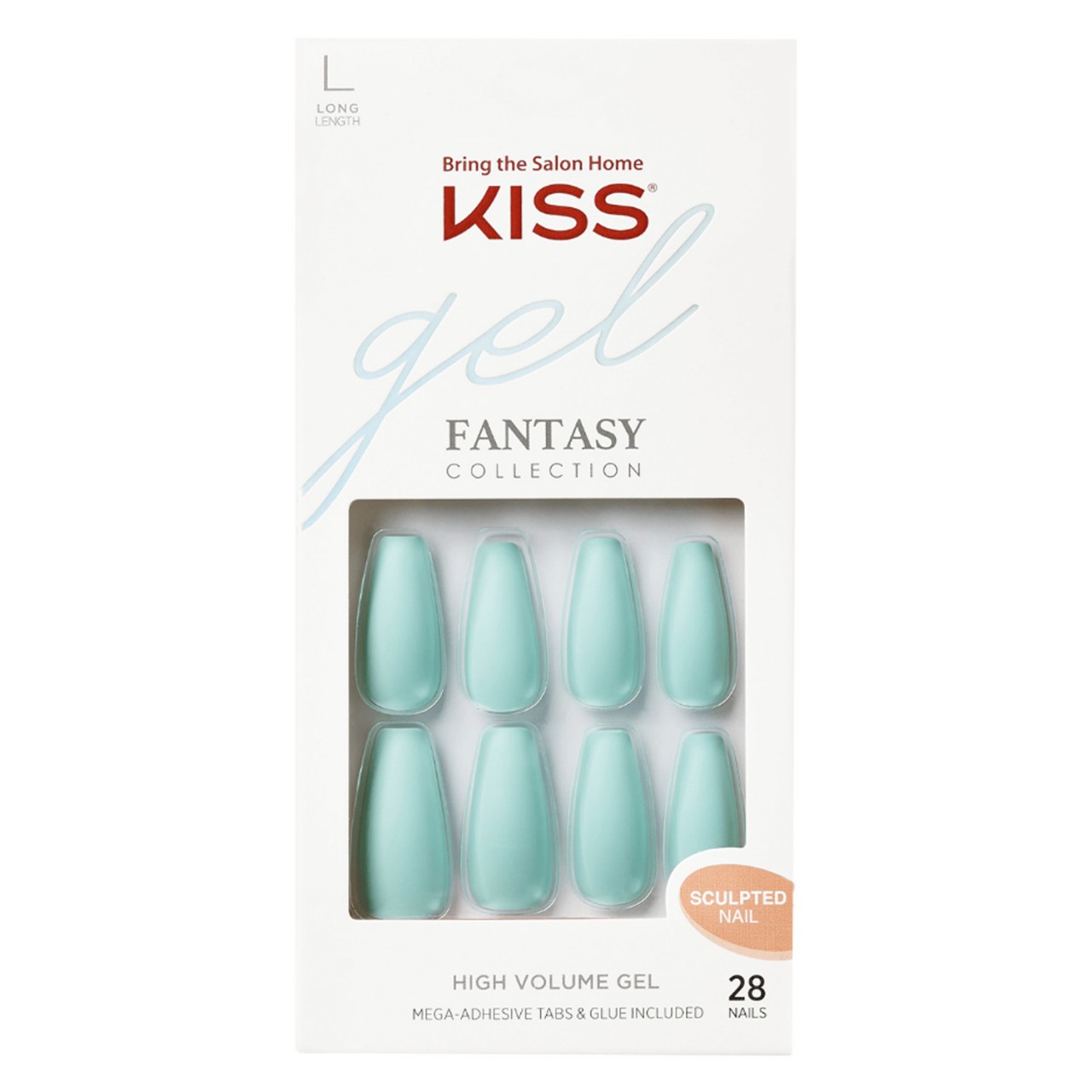 KISS Nails - Gel Fantasy Sculpted Nails Back It Up von KISS