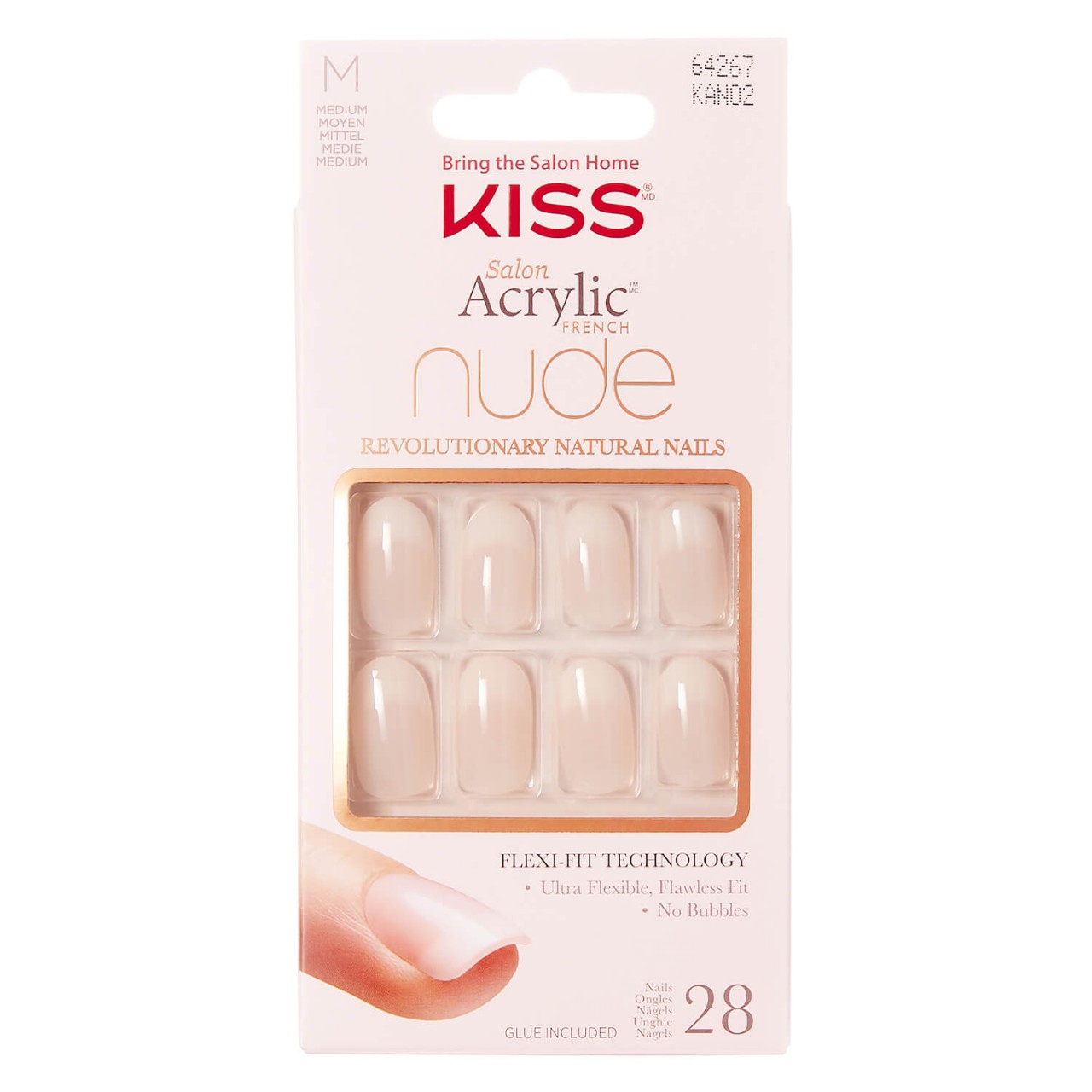 KISS Nails - Salon Acryl Nude Graceful von KISS