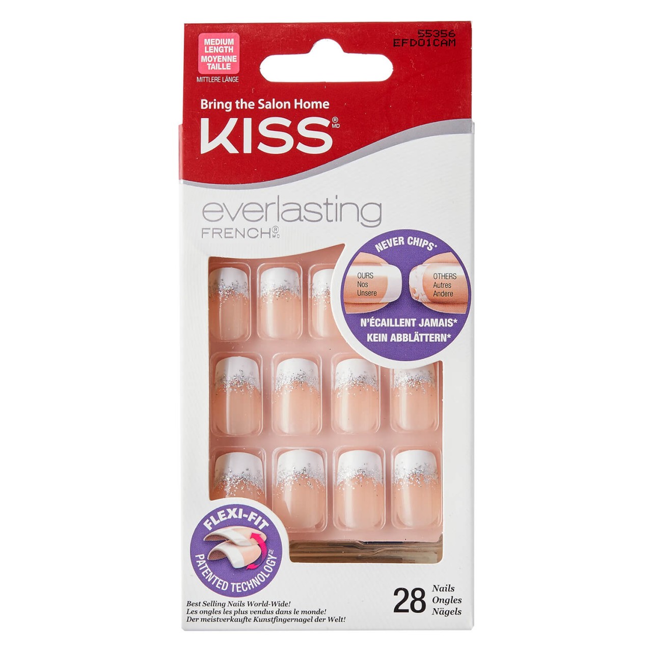 KISS Nails - Everlasting French Nail Wedding Veil von KISS