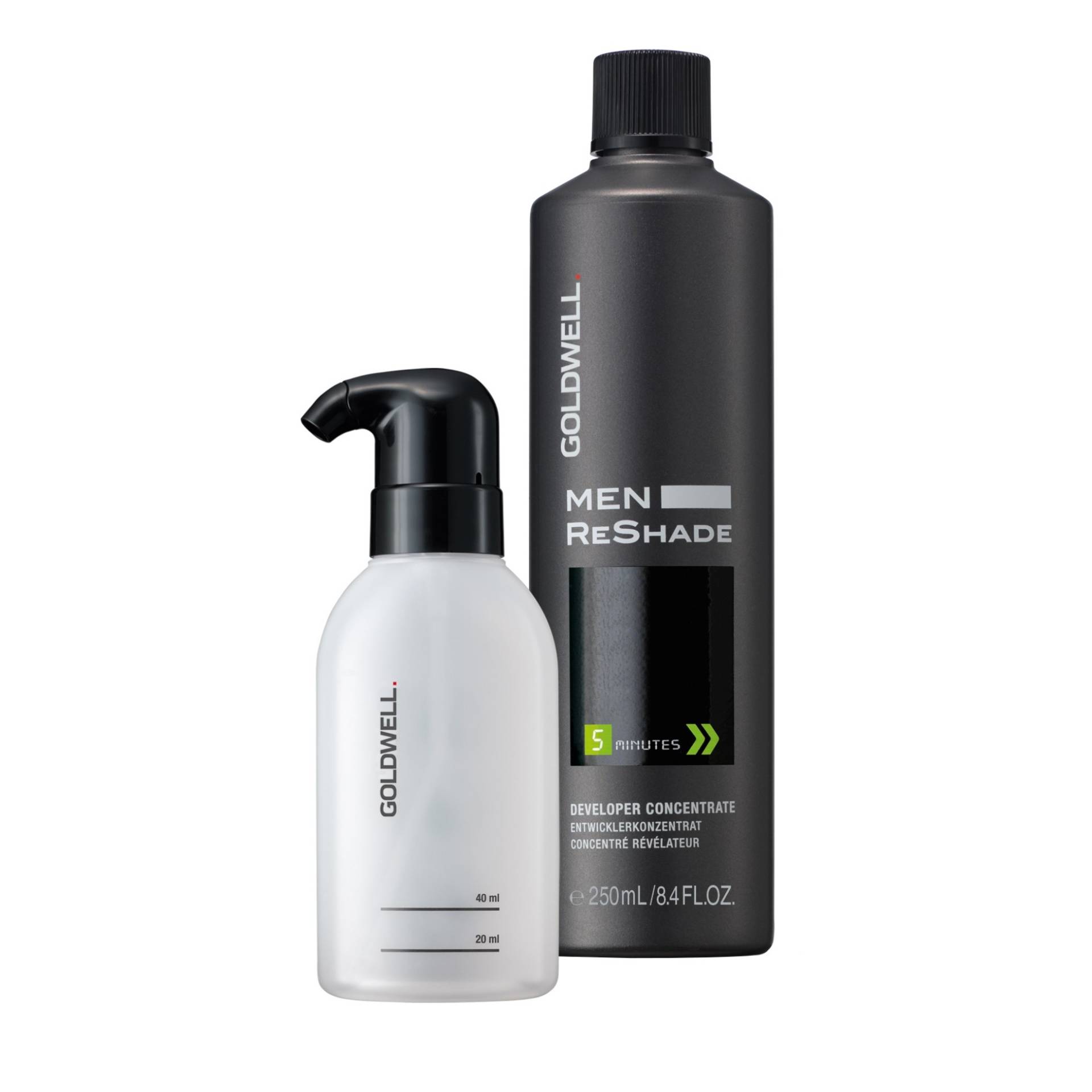 Goldwell MEN RESHADE DEVELOPER CONCENTRATE 250ML + APPLICATOR BOTTLE 250ml von Goldwell