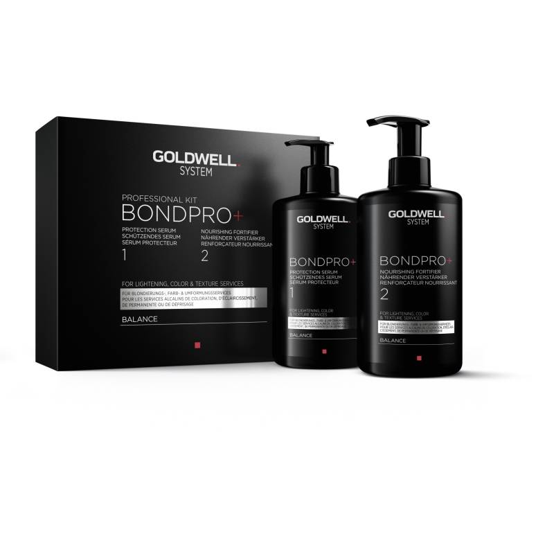 Goldwell SYSTEM BONDPRO+ SET (1X PROT. + 2X NOUR.) 500ml von Goldwell