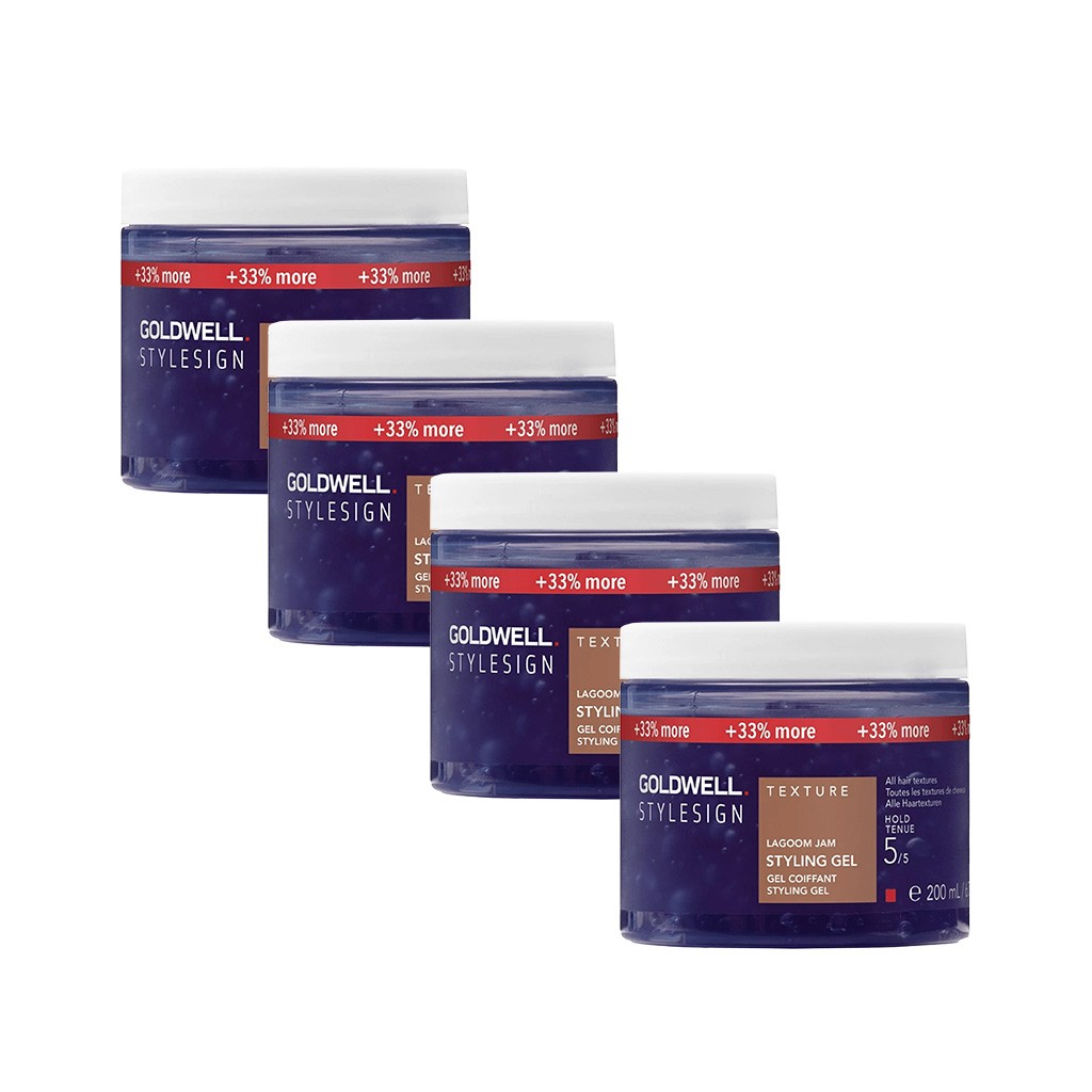 StyleSign - texture lagoom jam styling gel Special 4x200ml StyleSign - texture lagoom jam styling gel Special 4x200ml von Goldwell