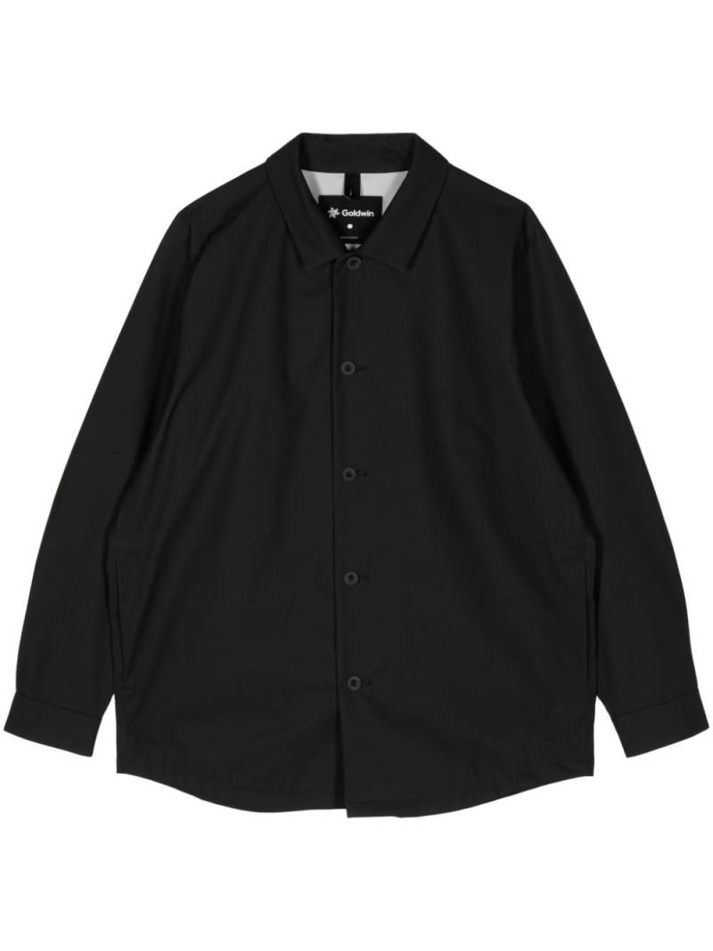 Goldwin Pertex Shield Air button-up shirt - Black von Goldwin