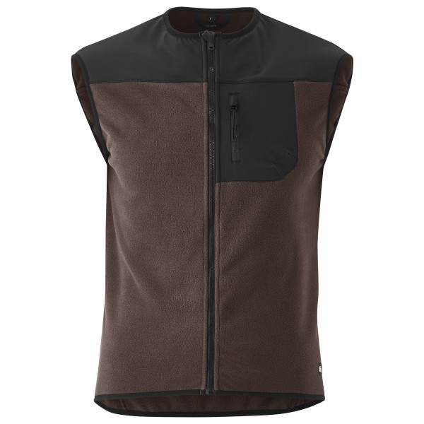 Gonso - Adventure Vest Fleece - Velogilet Gr L braun von Gonso