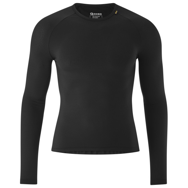 Gonso - Essential U Shirt Longsleeve - Velounterhemd Gr 3XL;4XL;5XL;6XL;L;M;S;XL;XXL schwarz von Gonso