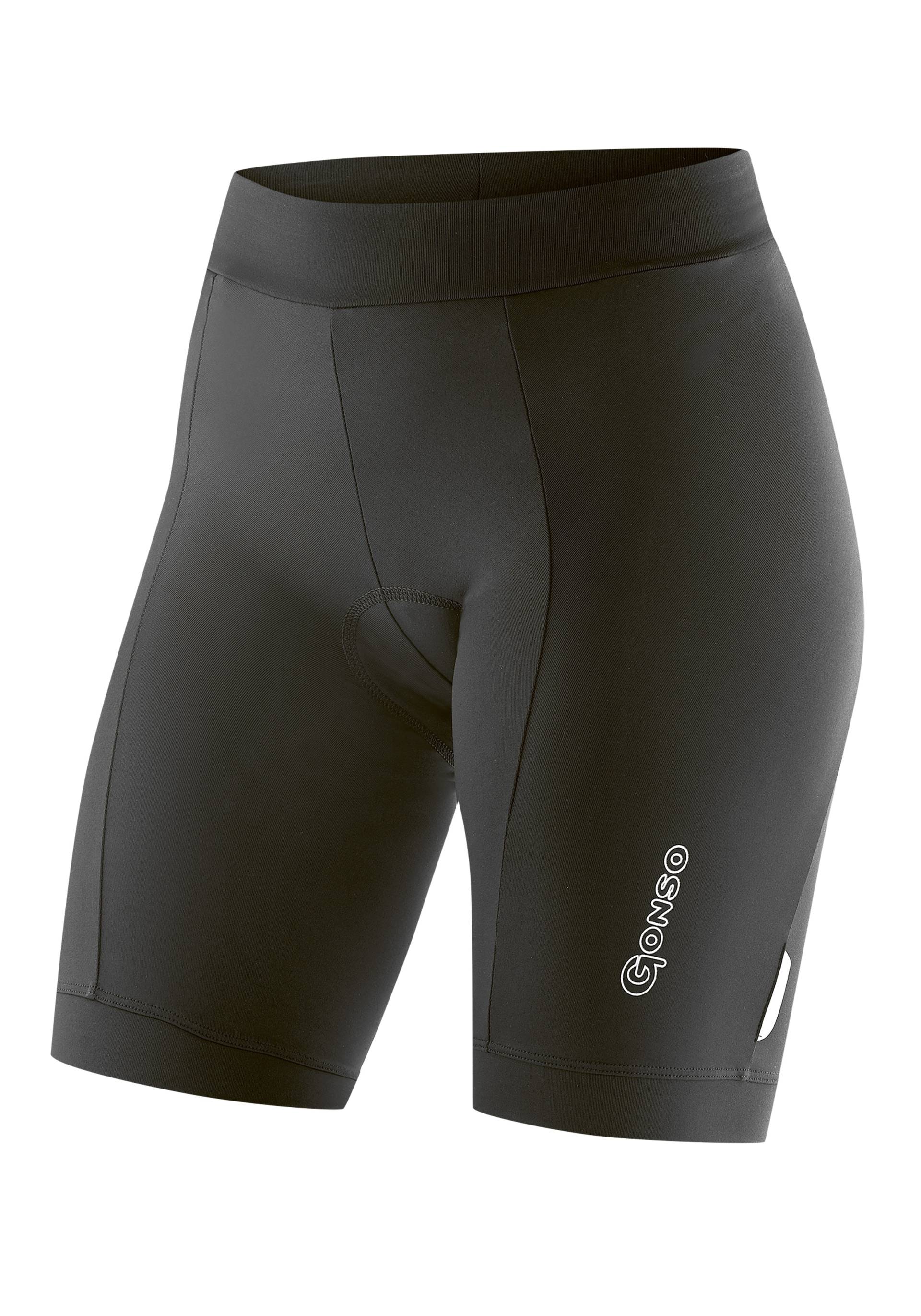 Gonso Fahrradhose »Essential Shorts W«, Damen Radhose, kurze atmungsaktive Radlerhose, Sitzpolster, Tight Fit von Gonso