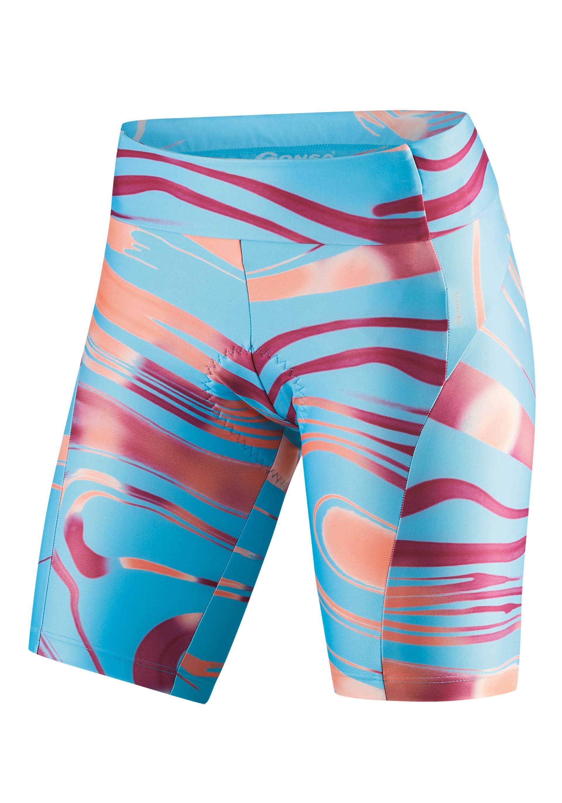 Gonso Fahrradhose »MALEGGA«, stylische Radhose mit Print von Gonso