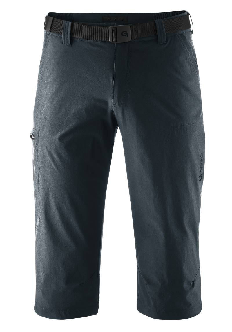 Gonso Fahrradhose »Porto«, Herren 3/4 Radhose, Innenhose mit Sitzpolster, Bund inkl. Gürtel von Gonso