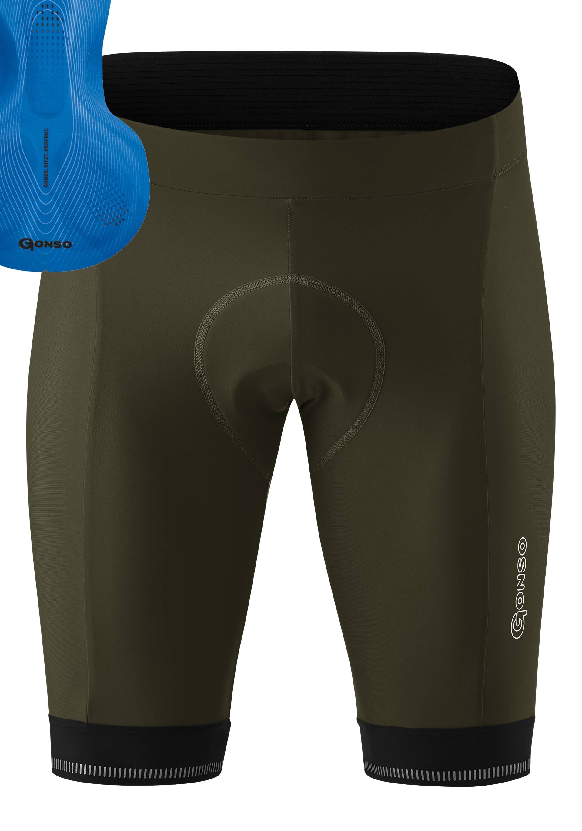 Gonso Fahrradhose »SITIVO M«, Herren Radhose mit innovativem Sitzpolsterkonzept Gonso Fahrradhose »SITIVO M«, Herren Radhose mit innovativem Sitzpolsterkonzept von Gonso