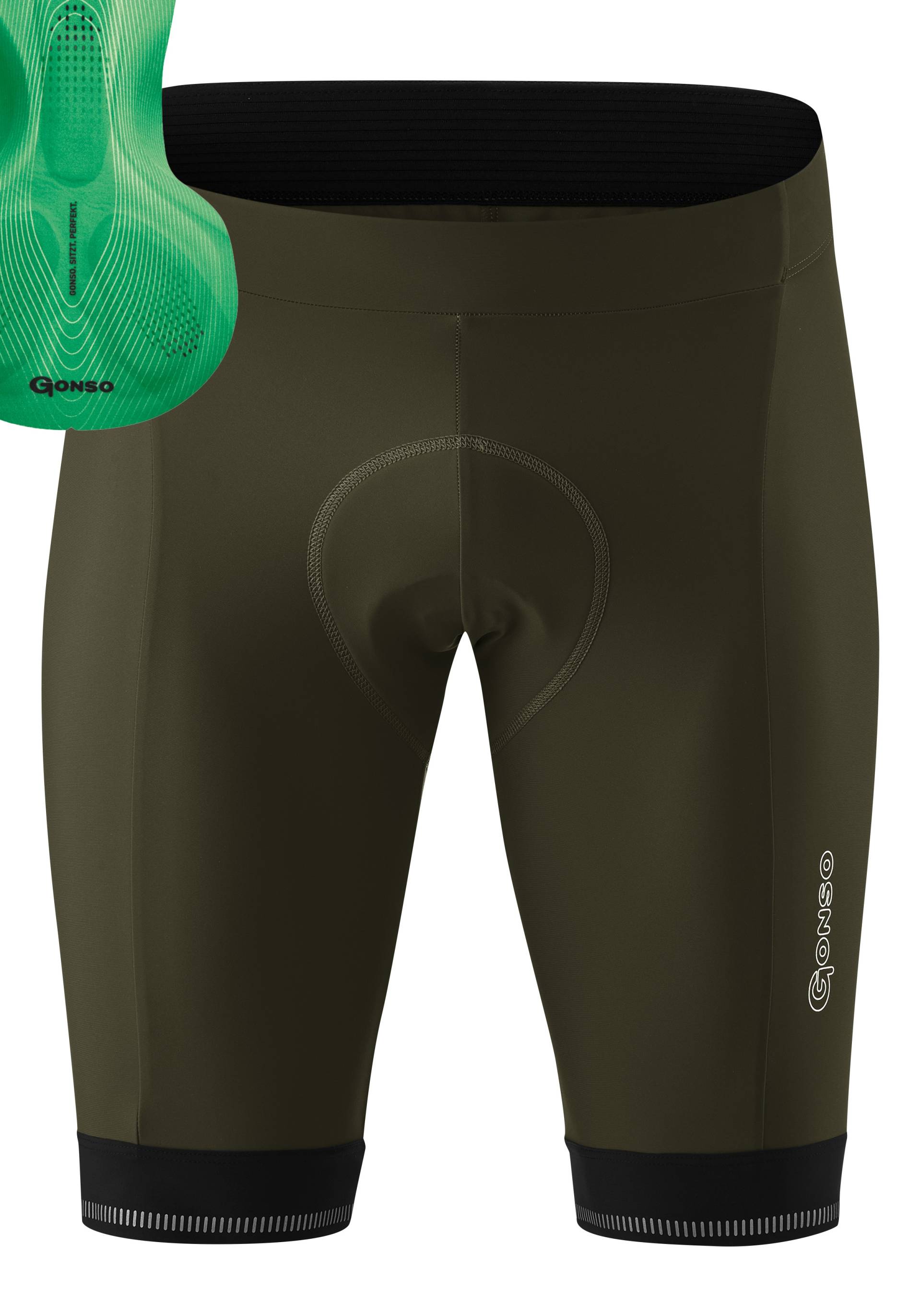 Gonso Fahrradhose »SITIVO M 0«, Herren Radhose mit innovativem Sitzpolsterkonzept Gonso Fahrradhose »SITIVO M 0«, Herren Radhose mit innovativem Sitzpolsterkonzept von Gonso