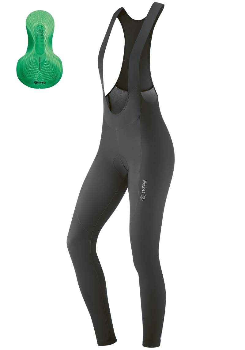 Gonso Fahrradhose »SITIVO TI BIB W«, Damen Radhose, innovatives Sitzpolster, Träger-Radlerhose, Tight Fit von Gonso