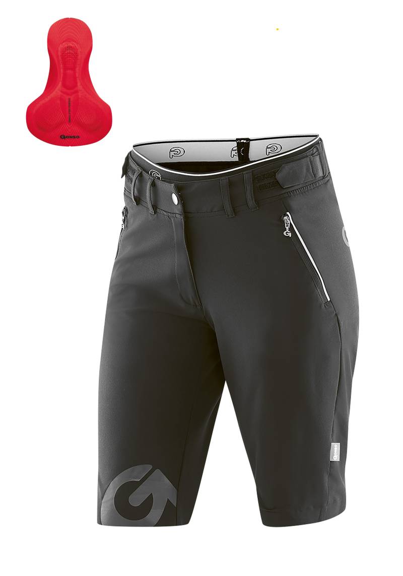 Gonso Fahrradhose »Sitivo Shorts W«, Bikeshorts mit innovativem Sitzpolsterkonzept von Gonso