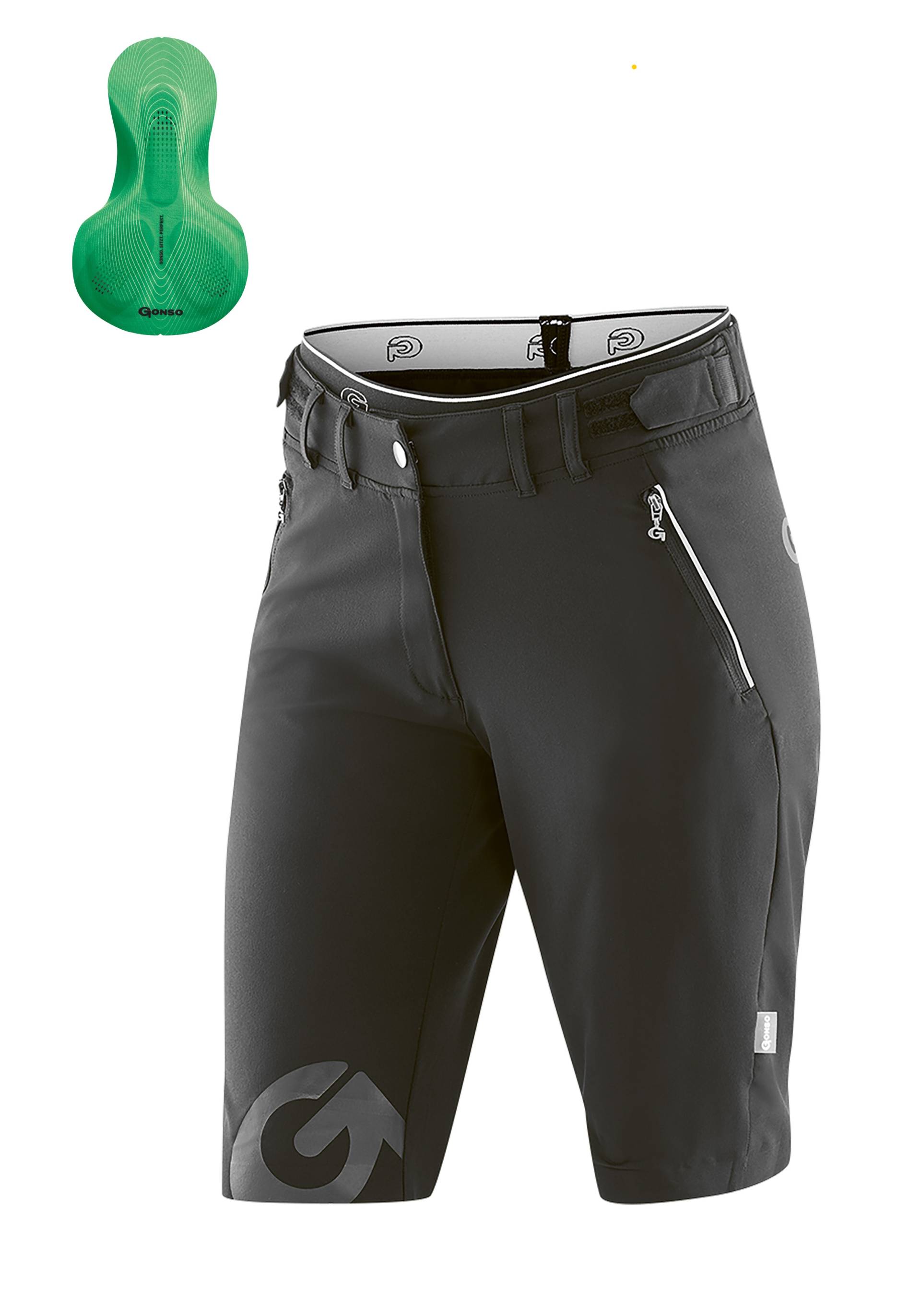 Gonso Fahrradhose »Sitivo Shorts W«, Bikeshorts mit innovativem Sitzpolsterkonzept von Gonso