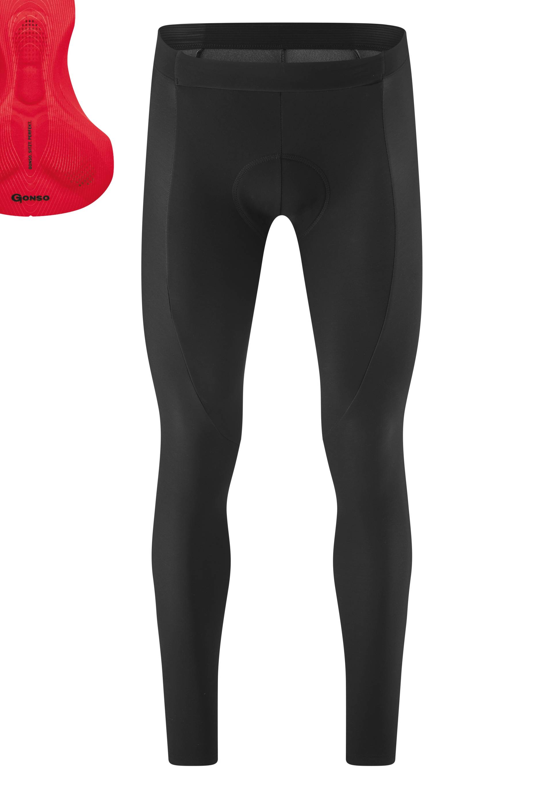 Gonso Fahrradhose »Sitivo Tight M«, Herren Radhose mit innovativem Sitzpolster, Radlerhose, Tight Fit von Gonso