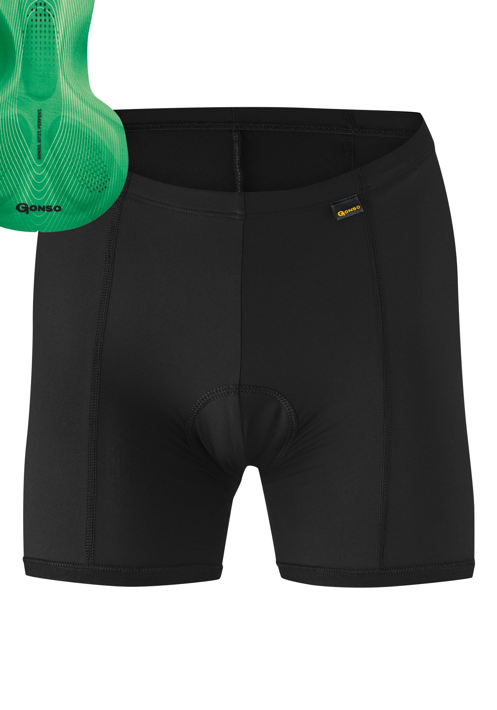 Gonso Fahrradhose »Sitivo U W«, Damen Fahrradunterhose, atmungsaktive Radhose mit Sitzpolster, Tight Fit Gonso Fahrradhose »Sitivo U W«, Damen Fahrradunterhose, atmungsaktive Radhose mit Sitzpolster, Tight Fit von Gonso