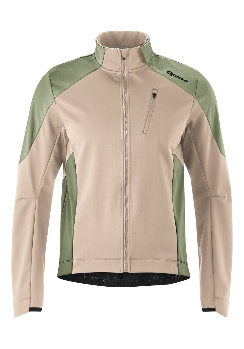 Gonso Fahrradjacke »TRAIL JACKET SOFTSHELL M«, Wasserabweisend, strapazierfähig, atmungsaktiv von Gonso