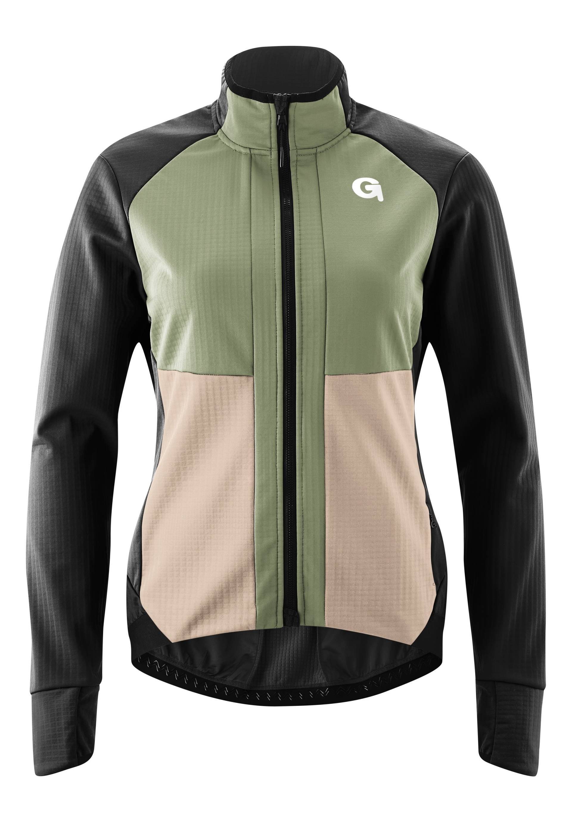 Gonso Fahrradjacke »Trail Jacket Softshell W«, Wasserabweisende, strapazierfähige und atmungsaktive Radjacke. von Gonso