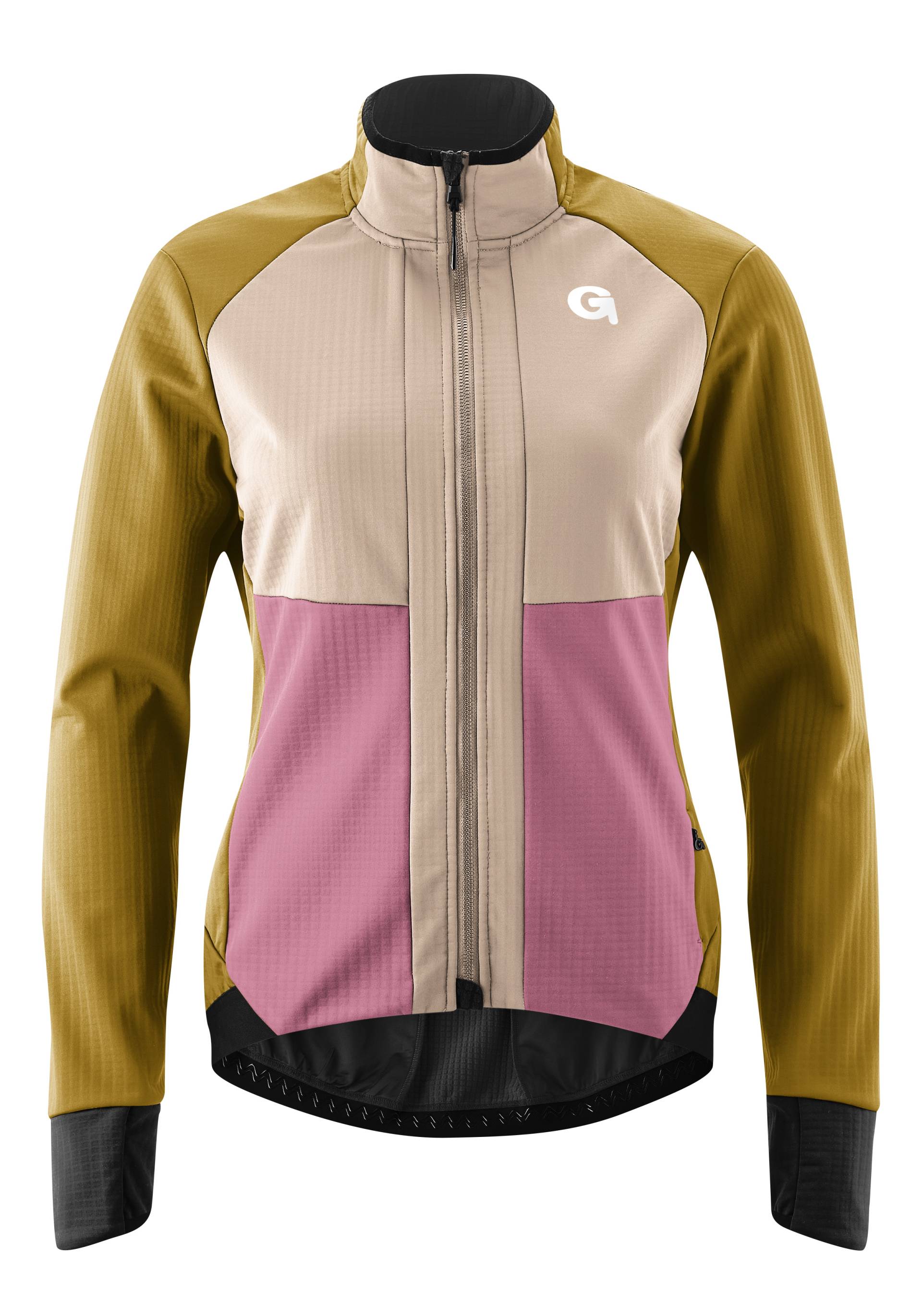 Gonso Fahrradjacke »Trail Jacket Softshell W«, Wasserabweisende, strapazierfähige und atmungsaktive Radjacke. von Gonso