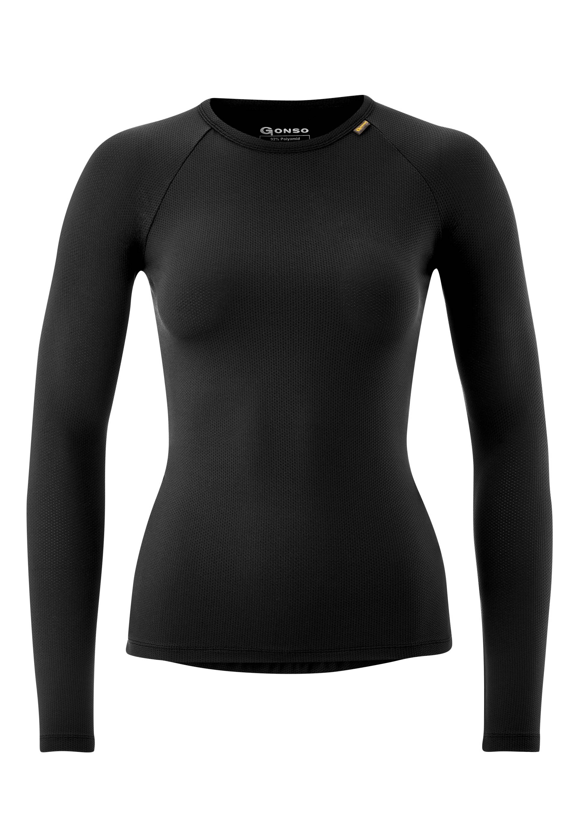 Gonso Funktionsshirt »BASE SHIRT LONGSLEEVE W«, Damen Unterhemd langarm, Radunterhemd, Tight fit Gonso Funktionsshirt »BASE SHIRT LONGSLEEVE W«, Damen Unterhemd langarm, Radunterhemd, Tight fit von Gonso