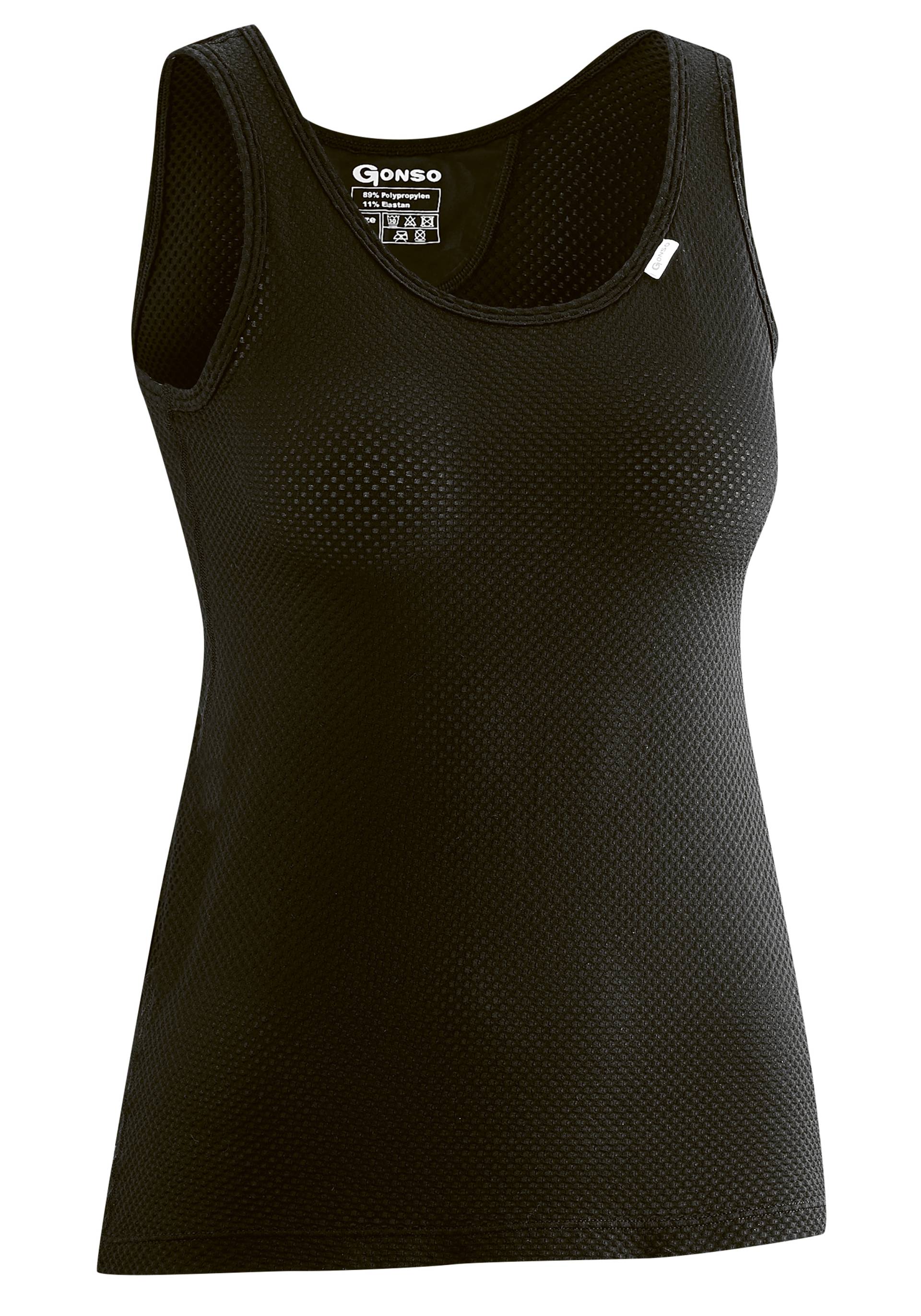 Gonso Funktionsshirt »Base Shirt Sleeveless W«, Damen Fahrrad-Unterhemd, elastisch und atmungsaktiv, Rundhals Radshirt Gonso Funktionsshirt »Base Shirt Sleeveless W«, Damen Fahrrad-Unterhemd, elastisch und atmungsaktiv, Rundhals Radshirt von Gonso