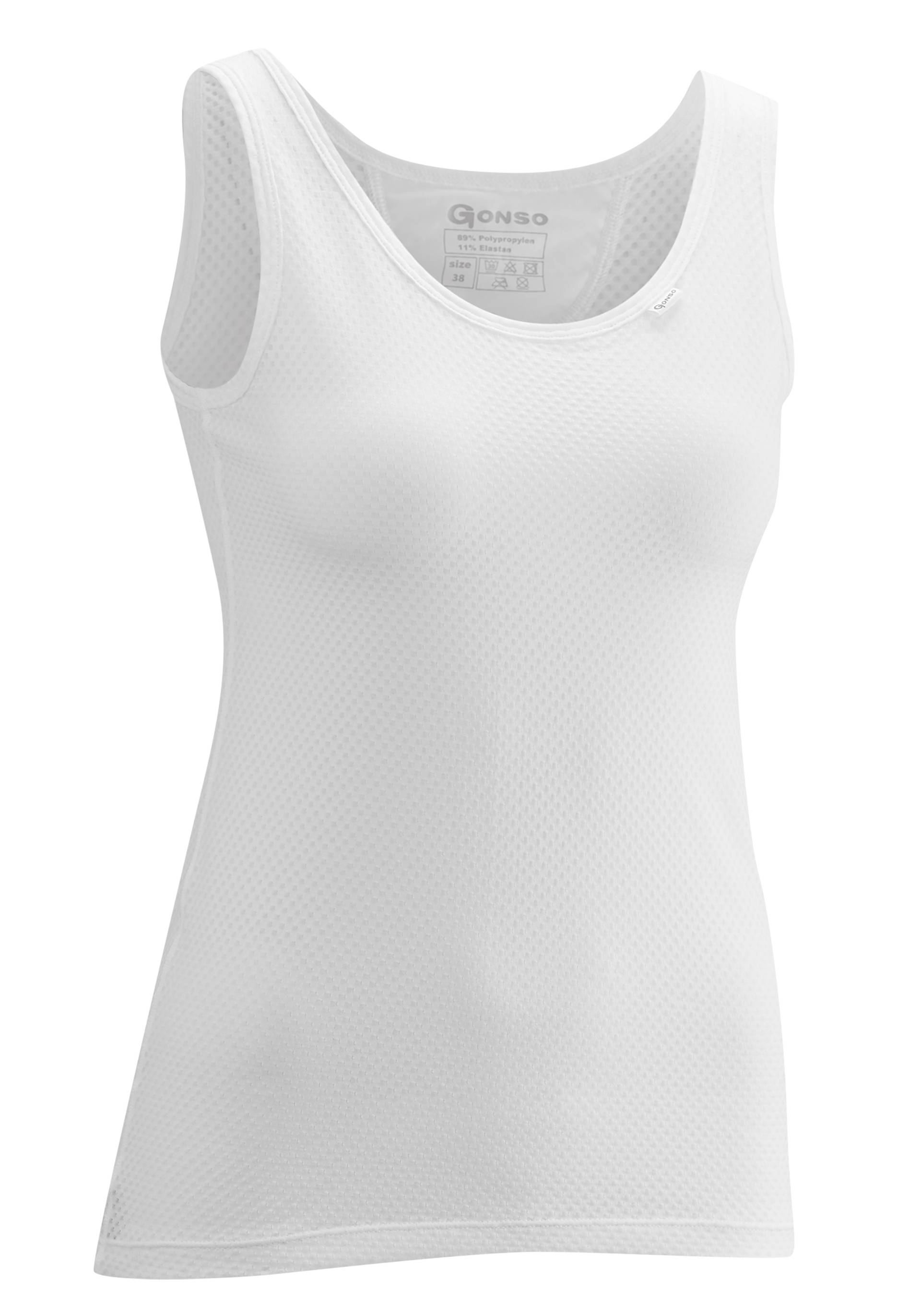 Gonso Funktionsshirt »Base Shirt Sleeveless W«, Damen Fahrrad-Unterhemd, elastisch und atmungsaktiv, Rundhals Radshirt Gonso Funktionsshirt »Base Shirt Sleeveless W«, Damen Fahrrad-Unterhemd, elastisch und atmungsaktiv, Rundhals Radshirt von Gonso