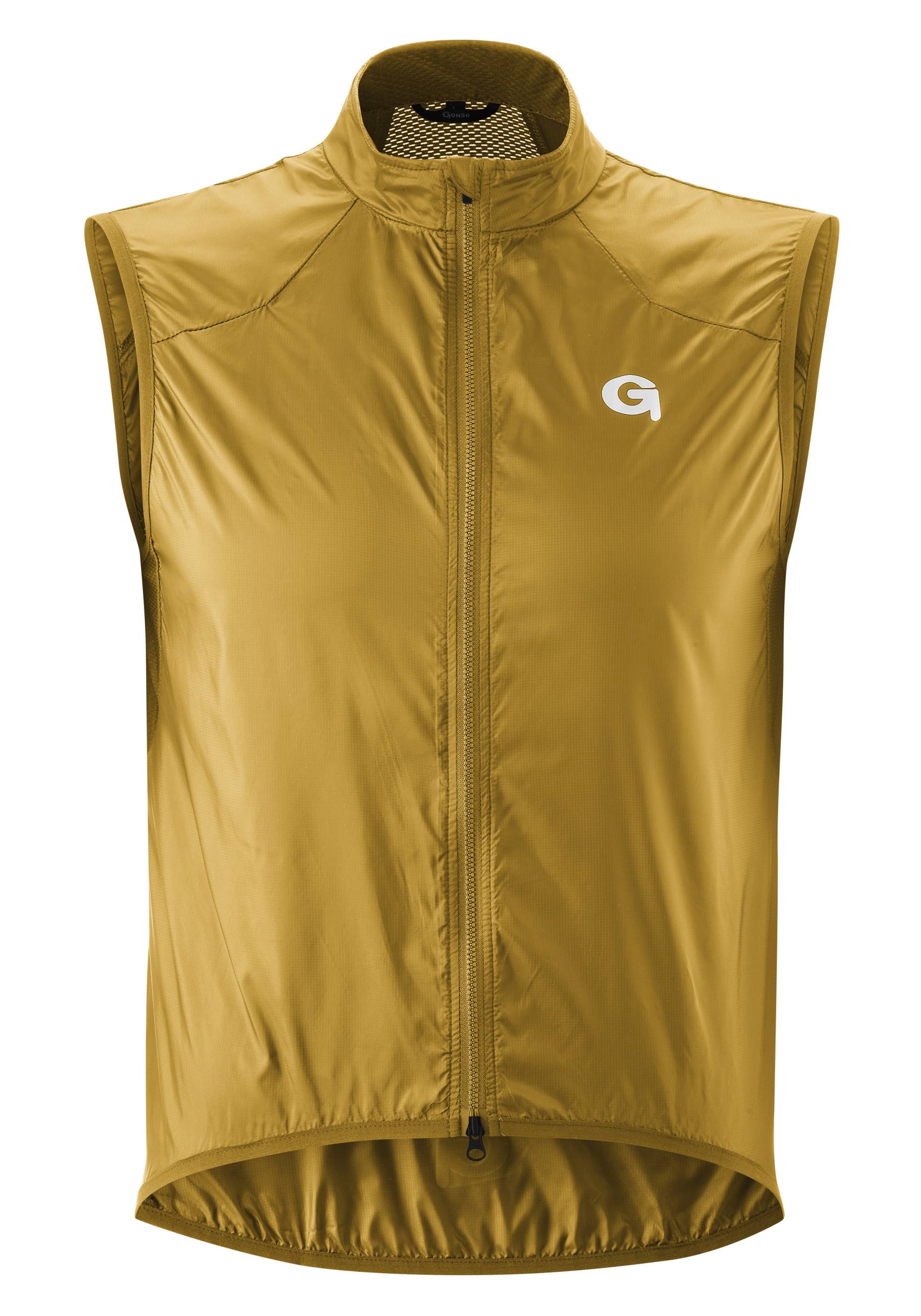 Gonso Funktionsweste »Road Vest Wind M«, Herren Weste, atmungsaktive Radweste, leichte Windweste, Tight Fit von Gonso