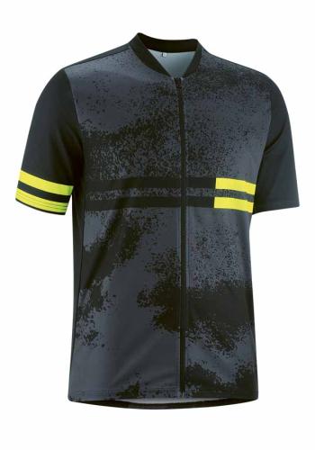 Gonso Isonzo He-Bikeshirt-1/2-FZ - black (Grösse: L) von Gonso