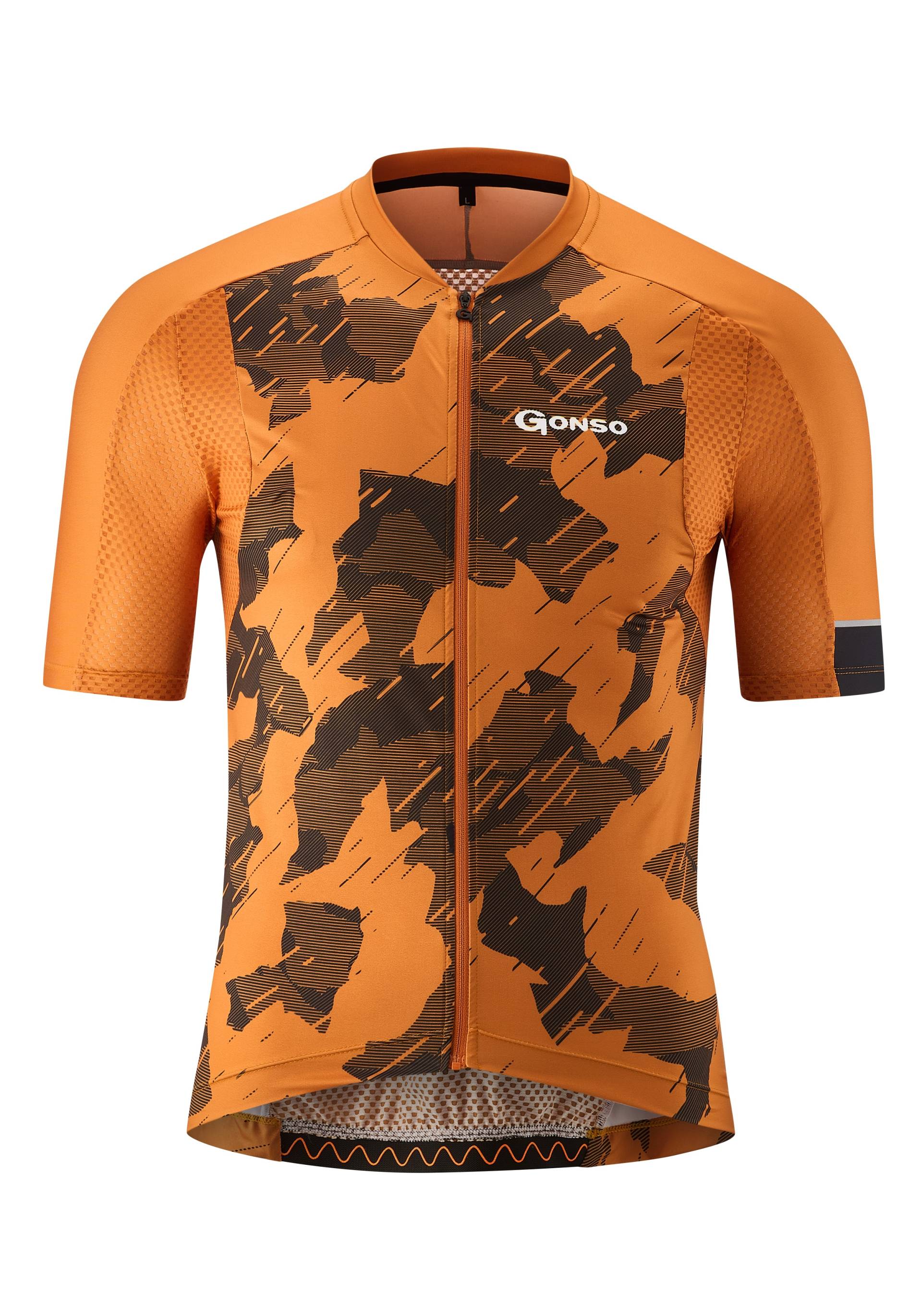 Gonso Radtrikot »ARDOLE«, Hoch atmungsaktive Mesheinsätze, extra leicht Gonso Radtrikot »ARDOLE«, Hoch atmungsaktive Mesheinsätze, extra leicht von Gonso