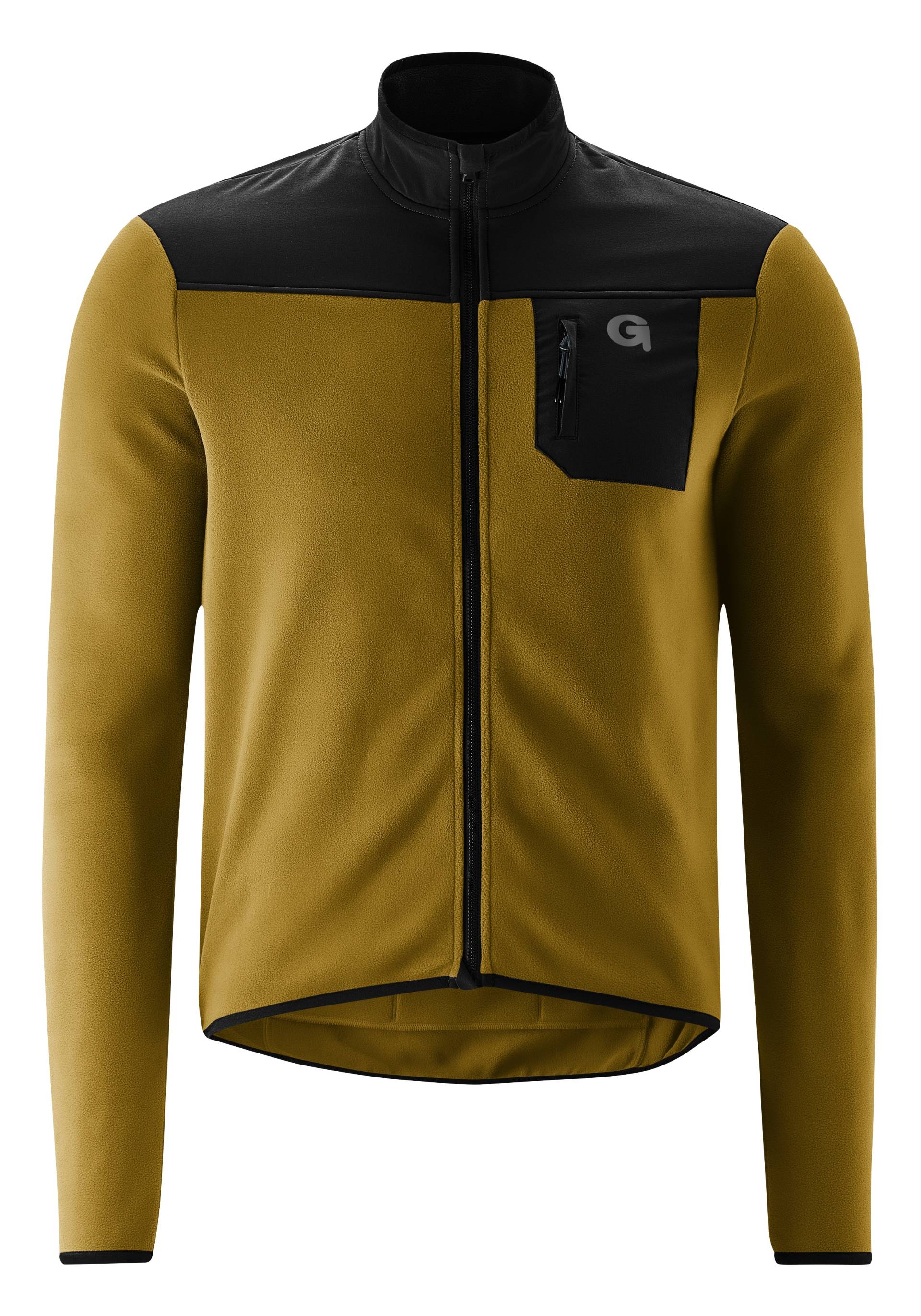 Gonso Radtrikot »Adventure Jersey Fleece M«, Herren Fahrradtrikot langarm, weiches Fleece-Material, Full-Zip Trikot von Gonso