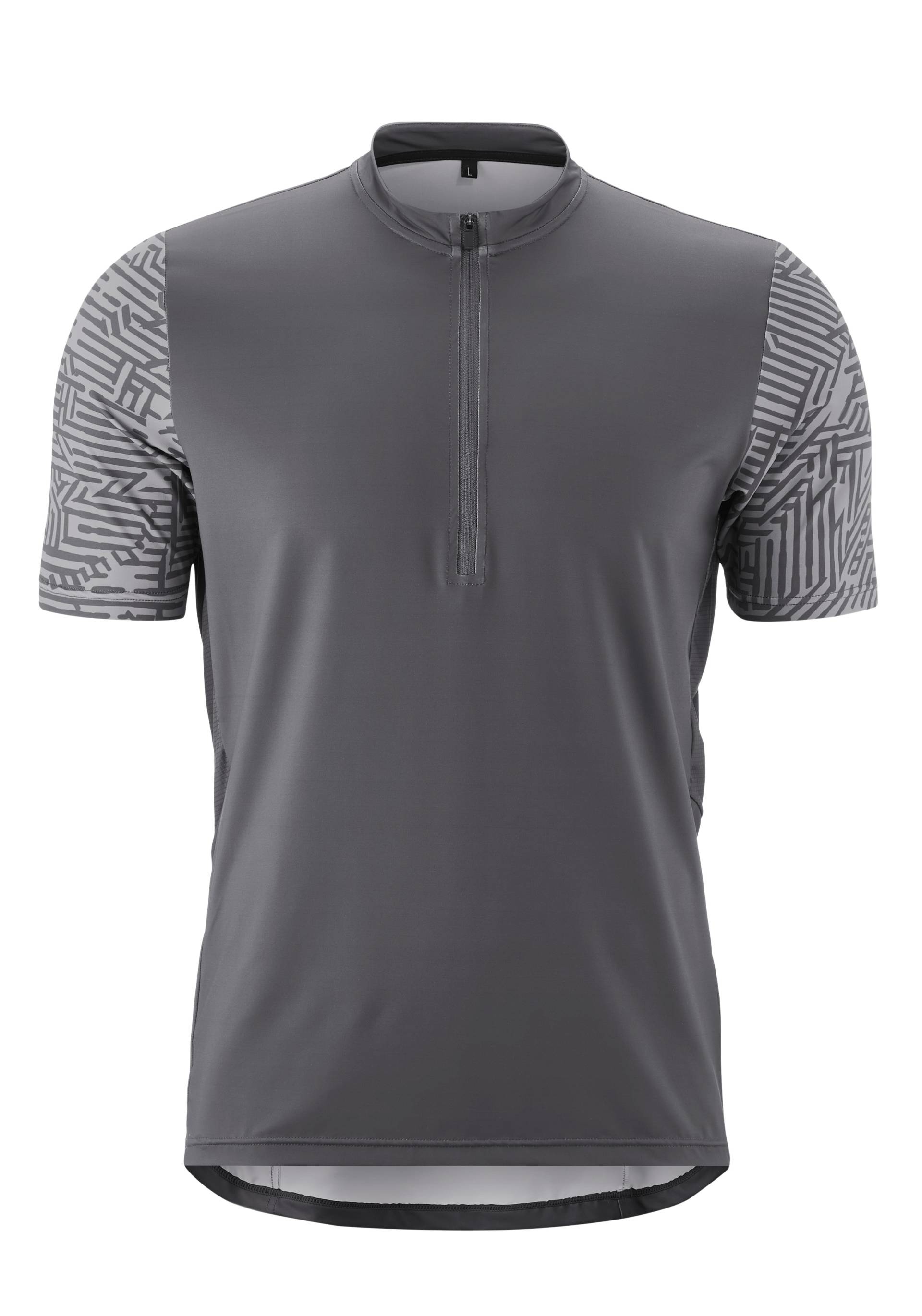 Gonso Radtrikot »Adventure Jersey Halfzip M«, Herren Fahrradtrikot kurzarm, Rückentasche mit RV, Quick-Dry, Slim Fit von Gonso