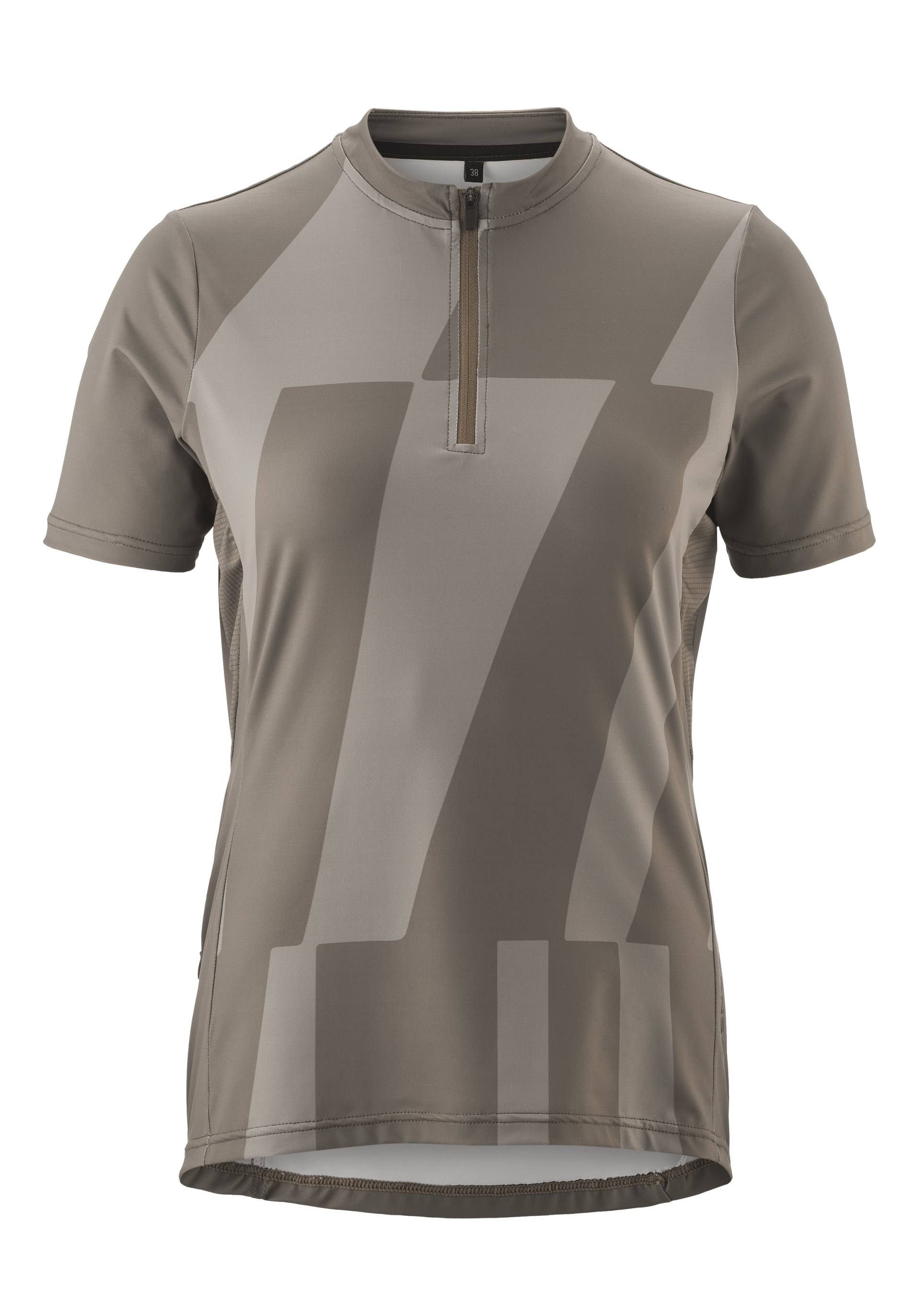 Gonso Radtrikot »Adventure Jersey Halfzip W«, Damen Fahrradtrikot kurzarm, Rückentasche mit RV, Quick-Dry, Slim Fit von Gonso