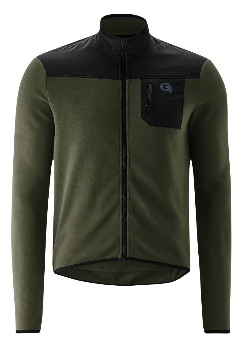 Gonso Radtrikot »Adventure Jersey Fleece M«, Herren Fahrradtrikot langarm, weiches Fleece-Material, Full-Zip Trikot von Gonso