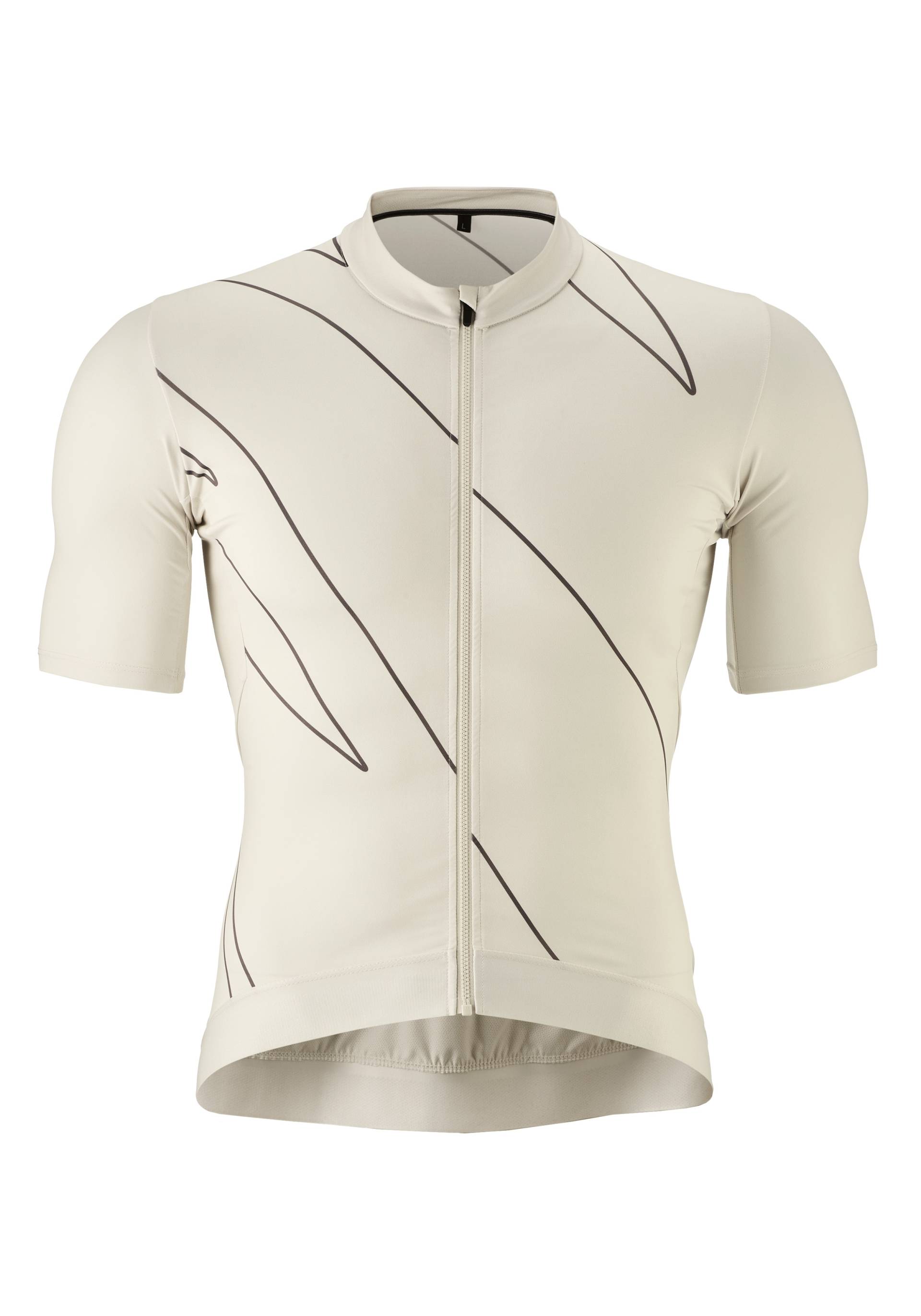 Gonso Radtrikot »Road Jersey Print M«, Herren Fahrradtrikot kurzarm, Full-Zip Trikot, Rückentasche, Slim Fit von Gonso