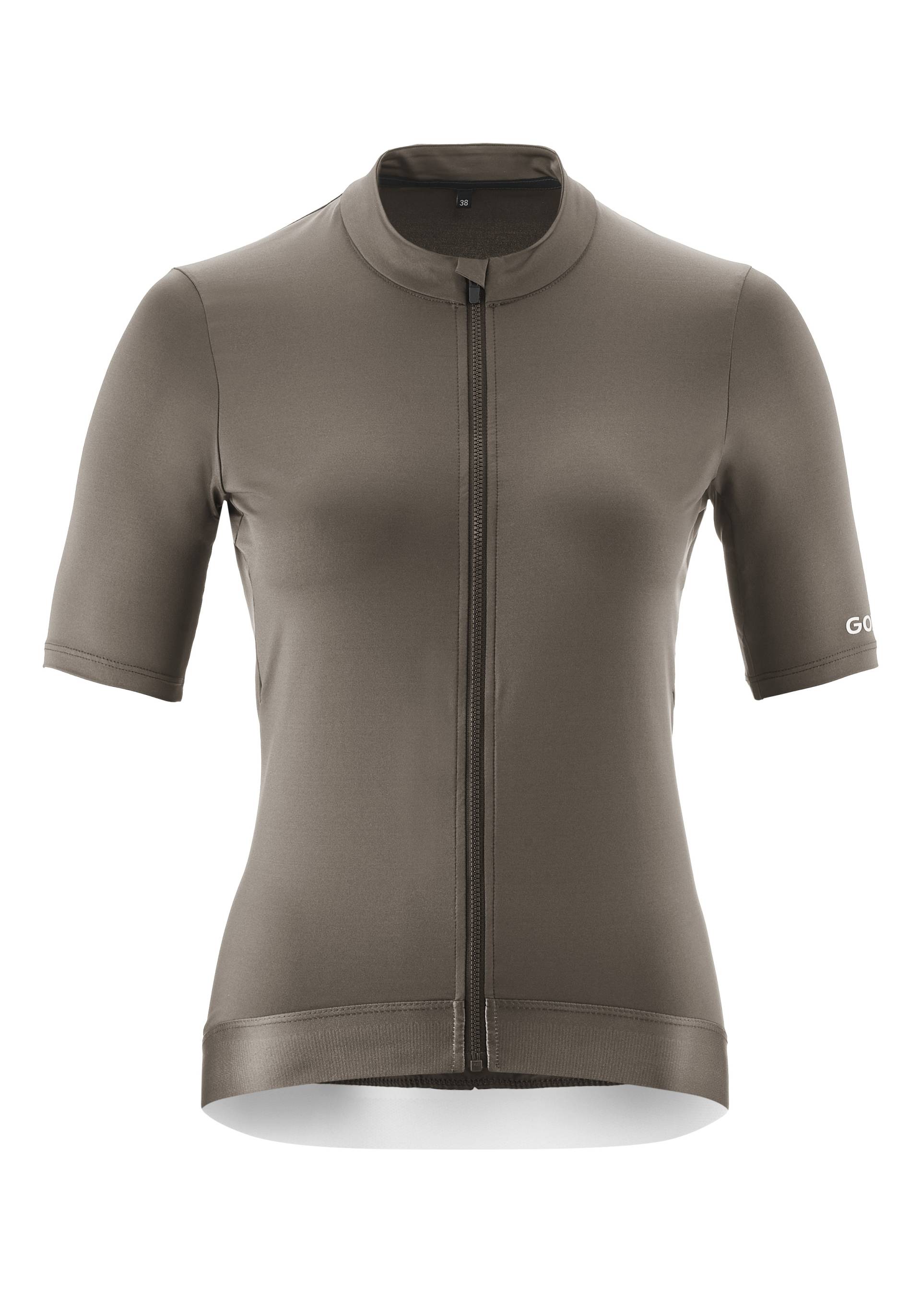 Gonso Radtrikot »Road Jersey W«, Damen Fahrradtrikot kurzarm, Full-Zip Trikot, Rückentasche, Slim Fit von Gonso