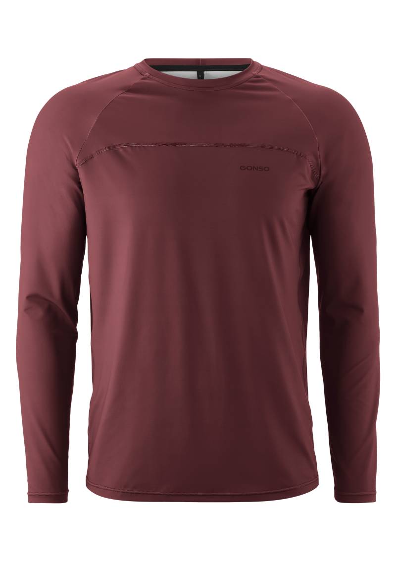 Gonso Radtrikot »Trail Jersey Longsleeve M«, Herren Fahrradtrikot langarm, lässiges MTB-Shirt, Quick-Dry, Slim fit von Gonso