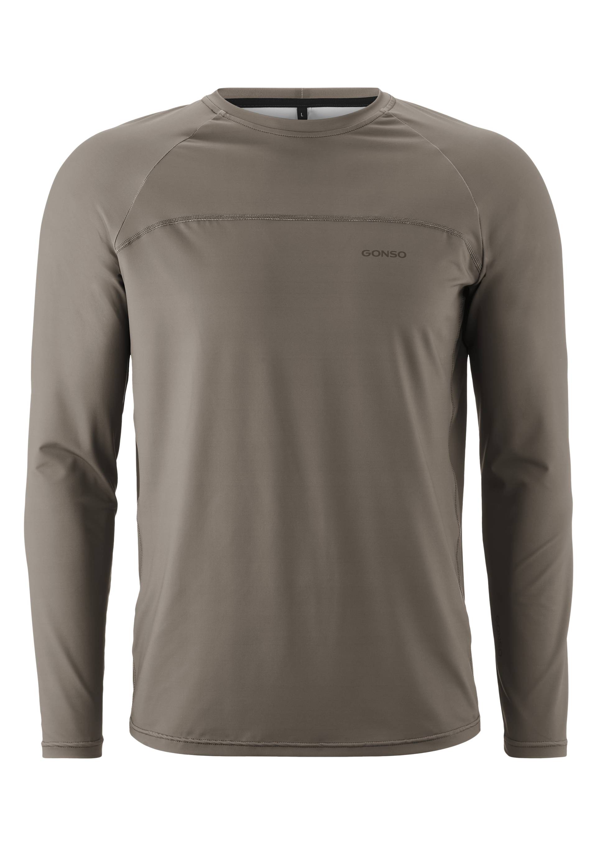 Gonso Radtrikot »Trail Jersey Longsleeve M«, Herren Fahrradtrikot langarm, lässiges MTB-Shirt, Quick-Dry, Slim fit von Gonso