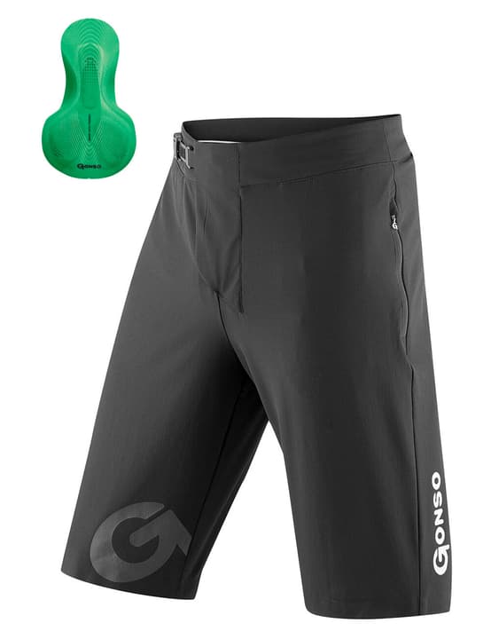 Gonso Sitivo Bikeshorts schwarz von Gonso