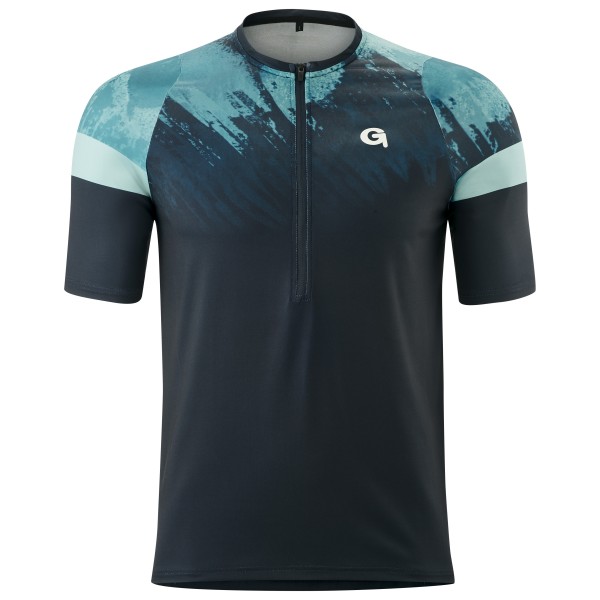 Gonso - Vedello - Velotrikot Gr L blau/schwarz von Gonso