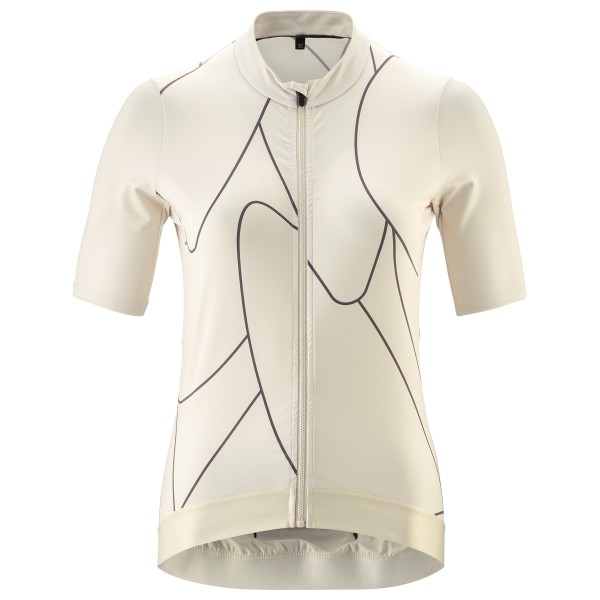 Gonso - Women's Road Jersey Print - Velotrikot Gr 34 beige von Gonso