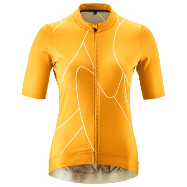 Gonso - Women's Road Jersey Print - Velotrikot Gr 36 orange von Gonso