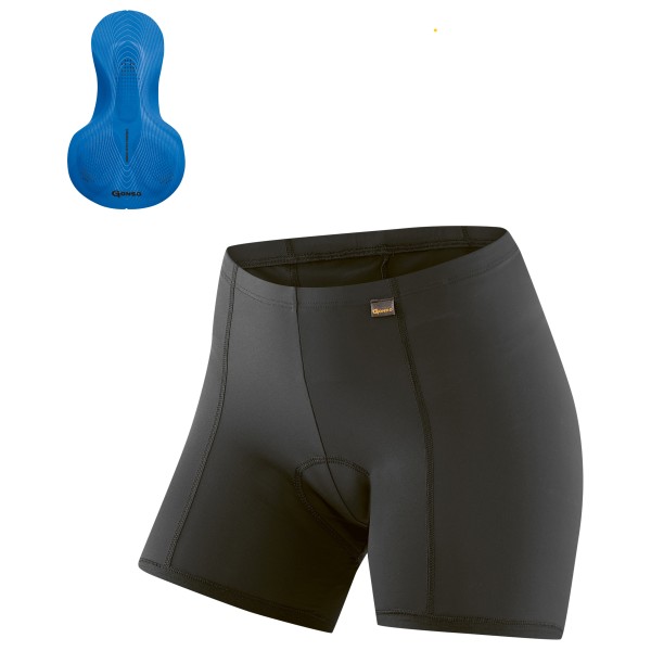 Gonso - Women's Sitivo Blue Underwear - Velohose Gr 34;36;38;40;42;44;46;48;50;52 schwarz/grau von Gonso