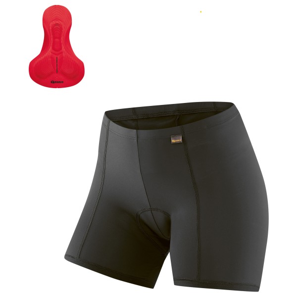 Gonso - Women's Sitivo Red Underwear - Velohose Gr 34;36;38;40;42;44;46;48;50;52 schwarz von Gonso