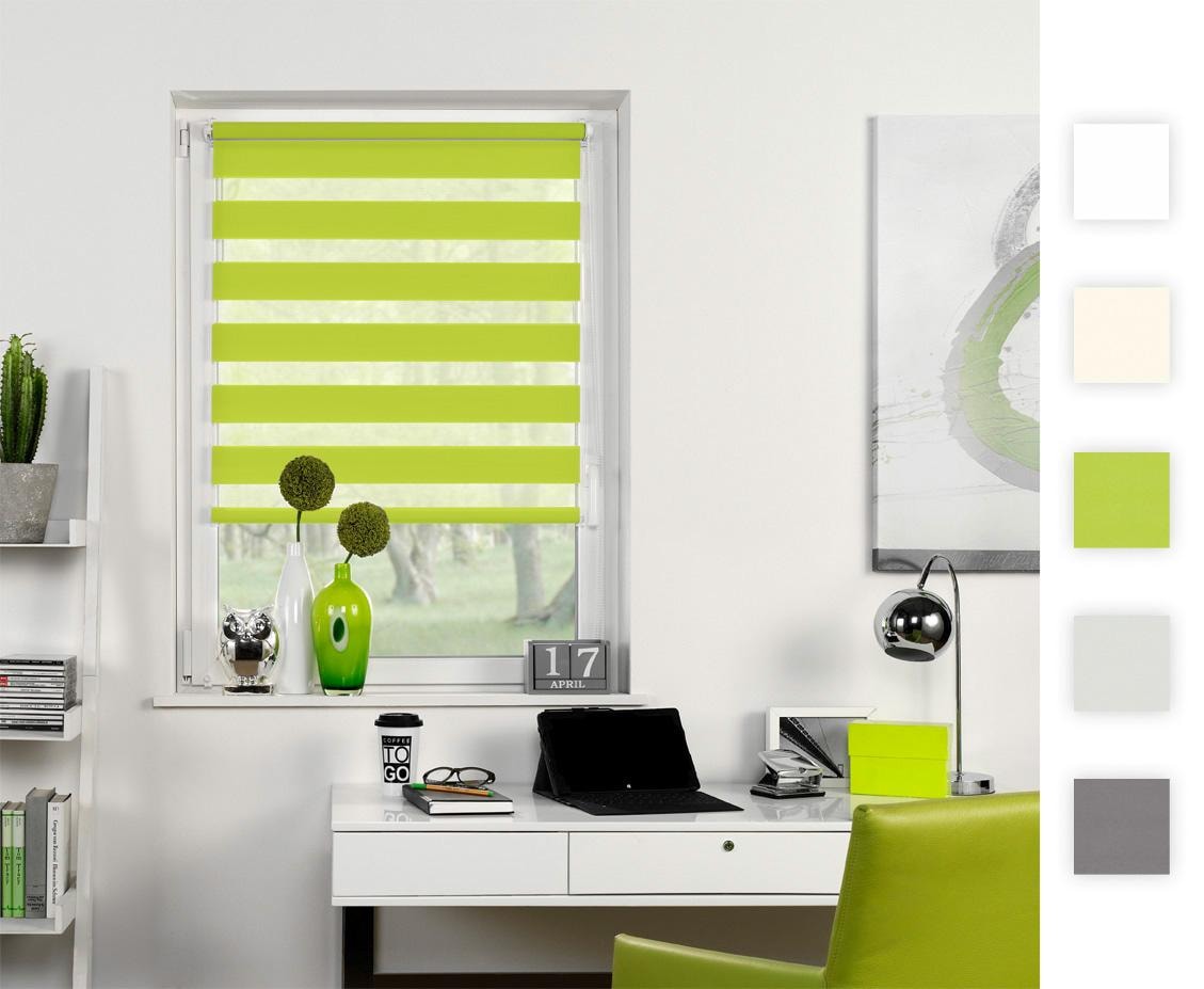 Good Life Doppelrollo »Alina 1«, blickdicht, ohne Bohren, individuelle Lichtregulierung, unifarben, Montage mit Klemmträgern Good Life Doppelrollo »Alina 1«, blickdicht, ohne Bohren, individuelle Lichtregulierung, unifarben, Montage mit Klemmträgern von Good Life