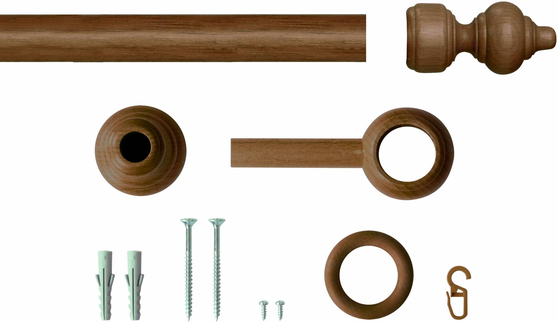 Good Life Gardinenstange »Trend«, 1 läufig-läufig, Fixmass Good Life Gardinenstange »Trend«, 1 läufig-läufig, Fixmass von Good Life