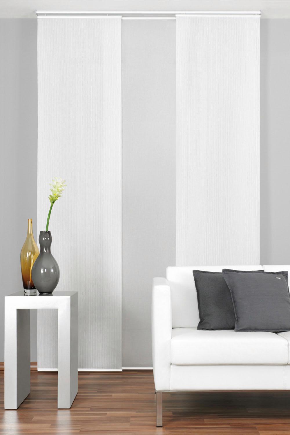 Good Life Schiebegardine »Alexa«, (1 St.), HxB: 245x60, mit Aufhängung in weiss Good Life Schiebegardine »Alexa«, (1 St.), HxB: 245x60, mit Aufhängung in weiss von Good Life