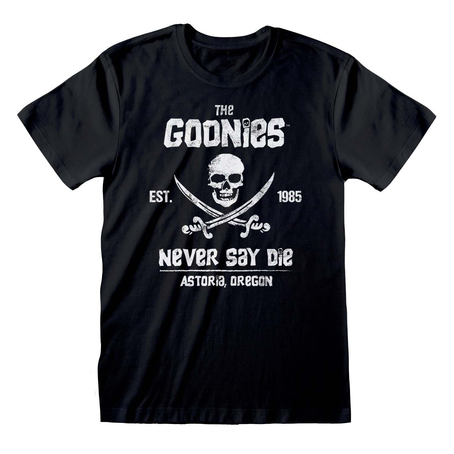 Goonies - Never Say Die TShirt, für Damen, Schwarz, Größe L von Goonies